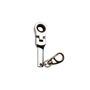 Mini clé à cliquet 72 dents 10 mm, clé rapide, porte-clés avec crochet anti-perte - Product Image 4