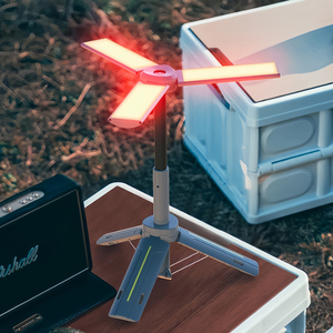 Lanterne de camping LED réglable en hauteur avec chargement USB, étanche, pour alpinisme, urgence et pêche - Product Image 4