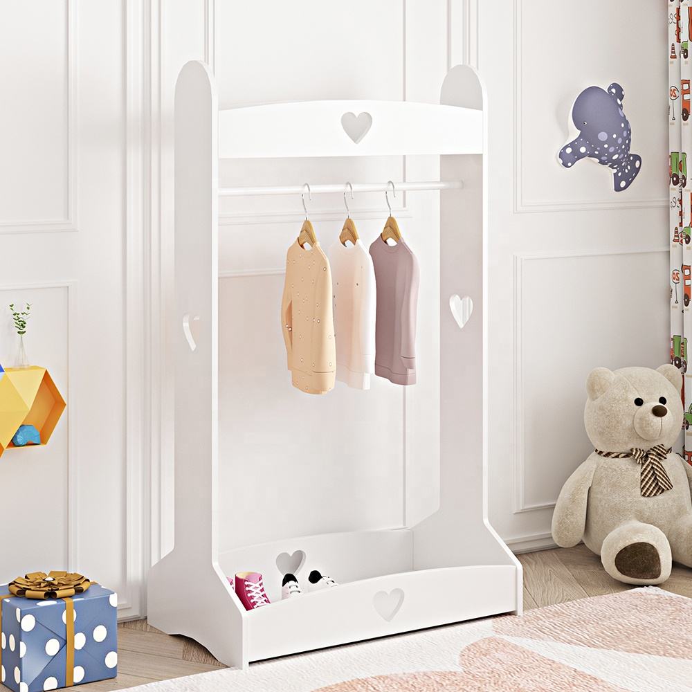 Small Baby Clothes Racks Organized and Displayed