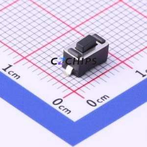 TS-1101S-C-A-B-B-A Tactile Switch SMD,6x3.5mm Switch Single Pole Single Throw Rectangle Button 2.6N Vertical Mount - Product Image 1