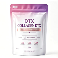 Poudre de Collagène Gluta DTX en Gros pour OEM, Boisson Multi-Nutriments pour le Bien-être de la Peau, Marque Privée