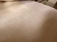 Rideaux de style naturel en tissu textile personnalisé, rideaux en lin pur texturé pour salon et chambre à coucher