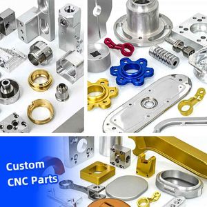 Servicio de Prototipado Rápido Personalizado para Piezas de Aluminio Anodizado Mecanizadas por CNC, Piezas Personalizadas de Aluminio, Latón, Acero y Acero Inoxidable CNC - Product Image 1