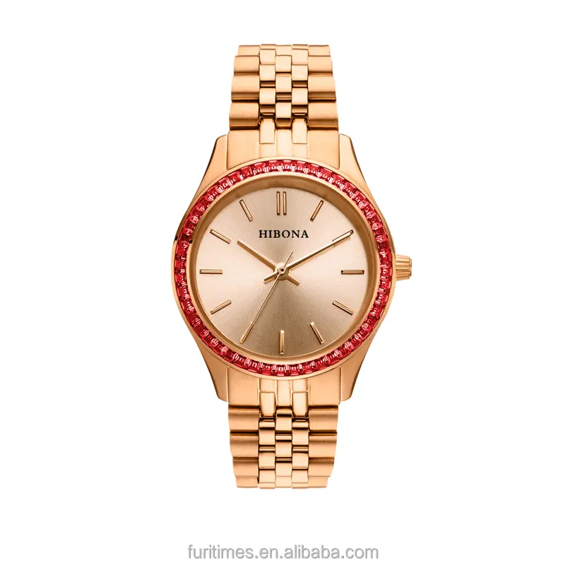 Groothandel Slim Rvs Bling Crystal Rhinestone Quartz Horloge Voor Mannen Vrouwen