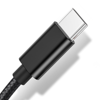 Câble USB C 3A à charge rapide, tressé en nylon, cordon de charge Type C, conducteur en cuivre, isolation en PVC pour téléphone et tablette