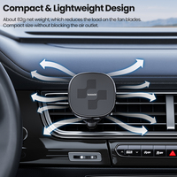 Toocki installation rapide solide MagSafe support de voiture accessoires de voiture support de téléphone de voiture évent
