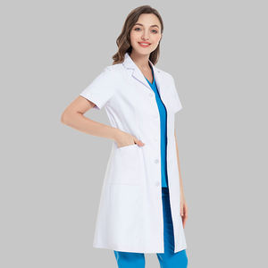 <span class=keywords><strong>Blouse</strong></span> médicale de qualité supérieure à manches courtes avec imprimé africain, logo, pour enfants, <span class=keywords><strong>blouse</strong></span> de médecin, infirmière, uniforme d'hôpital, <span class=keywords><strong>blouse</strong></span> de laboratoire blanche - Product Image 1