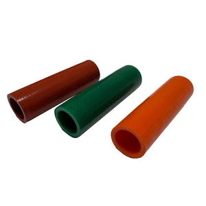 Tuyau <span class=keywords><strong>de</strong></span> raccordement droit en silicone renforcé <span class=keywords><strong>de</strong></span> tissu aramide haute température, couleurs noir, rouge, <span class=keywords><strong>orange</strong></span>, vert, pour véhicule - Product Image 1