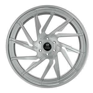 Jantes en alliage forgé JTX <span class=keywords><strong>IMPERIAL</strong></span> personnalisées, argentées, à rayons multiples torsadés, 20, 22, 24, 26 pouces, à rebord profond, pour BMW, Audi, Mercedes Benz - Product Image 1