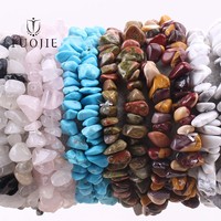 Perles irrégulières en pierre œil de tigre de 5-8 mm en gros pour la fabrication de bijoux et bracelets DIY