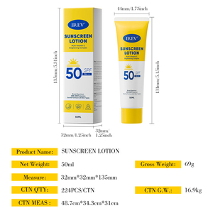 Private Label IREV <b>Sunscreen</b> Lotion SPF50+ Multivitamin C High Magnification Broad Spectrum Protection 50ml Facial <b>Sunscreen</b> - Product Image 6