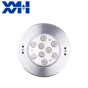 Ce IP68 không thấm nước nhựa-điền 316ss lõm dẫn ánh sáng <span class=keywords><strong>RGB</strong></span> màu thay đổi DC12V/24V nhúng hồ bơi dưới nước ánh sáng - Product Image 2