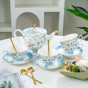 Juego de Tazas Nórdicas para 4 Personas, Tazas de Café Elegantes con un Aspecto Sofisticado, Juego de Tazas para Té y Café - Product Image 5