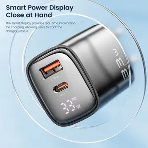 Toocki Trending 33W Pd Gan Fast Charger Travel USB Charger I Phone Charger Accessories 30W Chargeur Chargeur Type C For Iphone