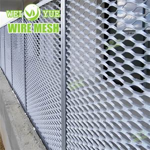 חומר מורחב lath מתכת חרסינה אלומיניום גיליון פלדה grating מורחבת מגן יהלום רשת עם מחיר זול - Product Image 4