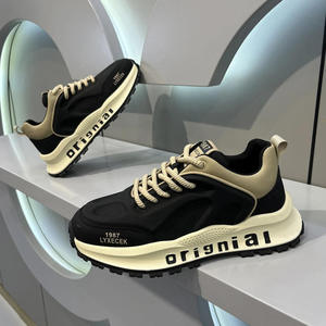 Zapatos deportivos de moda para el tiempo libre, suela suave y gruesa, transpirables, cómodos, antideslizantes, resistentes al desgaste, para correr, estilo walking para hombre. - Product Image 4