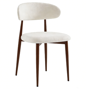 Ensemble de table à manger ronde en tissu moderne et 2 chaises (pour 2 à 4 personnes) - Meubles de salle à manger écologiques et durables pour la maison - Product Image 6