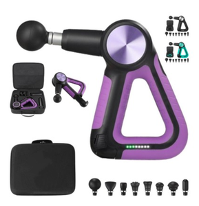 Custom Logo Muscle Treatment Massage Gun Percussion Deep Tissue Handheld Portable Silent Pain Relief Rechargeable <strong>Gift</strong> - Product Image 1