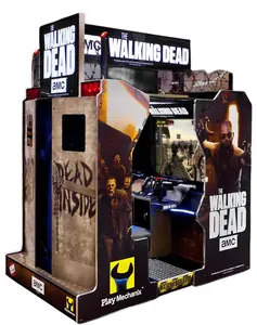 The Walking Dead Coin dioperasikan mesin Game arcade dinosaurus dalam ruangan mesin game menembak