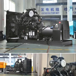 Self Generator Wholesale Manufactures 60hz 1800rpm KTA38 1000kw Diesel Generator 1 Mw Generator Mw Power Plant 2mw