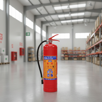 Agent extincteur chimique sec en poudre superfine de phosphate d'ammonium GT à prix compétitif, pour extincteur à roues de classe, durée de 5 ans