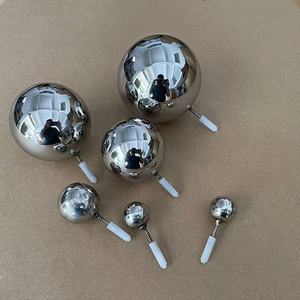 Esfera Metálica Pequeña de Acero Inoxidable 304, Bola de 25mm 32mm 38mm 51mm 63mm 76mm 89mm 100mm para Decoración de Paredes - Product Image 1