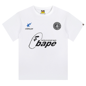 เสื้อยืดผู้ชายลายพิมพ์ตัวอักษร รุ่นพรีเมียม ปี 2026 1:1 พร้อมส่ง ดีไซน์เนอร์แฟชั่น เสื้อบาปส์ ผู้ชาย เสื้อยืดบาปส์พิมพ์ลายสุดเทรนด์ - Product Image 6