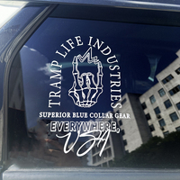 Calcomanías de Vinilo para Autos, Resistentes al Agua y a los Rayos UV, con Logotipo Personalizado, Recortadas a Troquel, Calcomanías 3D para Ventanas de Autos