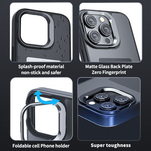 Étui de téléphone JOYPORODO B234 NFC 4 couleurs avec sablage numérique et support pour appareil photo pour iPhone 13 14 15 16 <span class=keywords><strong>Pro</strong></span> Max DIY NFC E-ink - Product Image 3