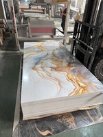Support technique en ligne, panneau mural SPC, style moderne, ignifuge, mur de fond