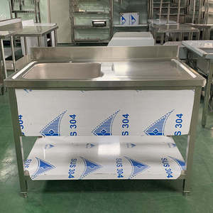 Fregadero de cocina de un solo cuenco de estilo europeo de lujo Fregadero de mesa de gran oferta de acero inoxidable para hoteles y restaurantes - Product Image 4