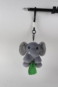 Distributeur de sacs à excréments - <span class=keywords><strong>Éléphant</strong></span> en peluche très mignon - Product Image 4