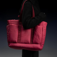 Sac à main quotidien léger Puffer Grand sac de plage Sac fourre-tout pour femme de tous les jours