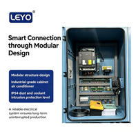 Centro de Fresado CNC Vertical de Servicio Mediano LEYO VMC 1160, Cono de Husillo BT40, Sistema de Control FANUC
