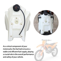 LINGQI RACING Réservoir de carburant de moto Boîte de réservoir de carburant pour KT SX SX-F XC XC-F 125 250 300 350 450 Dirt Pit Bike