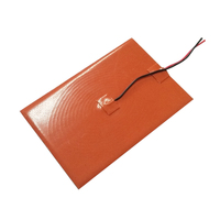 Équipement de chauffage électrique de taille personnalisée Coussin chauffant en silicone flexible avec élément chauffant à eau pour usage industriel