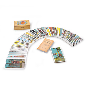 Juego de Cartas del Tarot Personalizado con Manual de Instrucciones, Estilo Rider Waite, Guía para Principiantes, Esquinas Redondeadas Ecológicas - Product Image 1