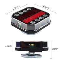 2025 plus récent Kit de feux de remorquage LED sans fil lumière de remorque magnétique pour camions de remorquage bateau RV