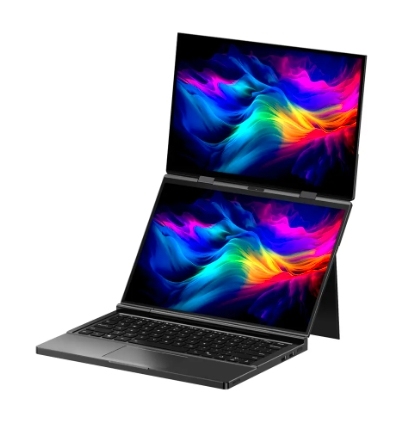 GPD DUO 13 Inch Dual Touch Screen 32GB 64GB RAM Memory 1TB 2TB Hard Disk SSD CPU AMD HX 370 Processor Portable Business Laptop