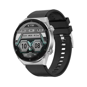 Round Screen DT3 PRO MAX Smart Fitness Reloj Watch IP68 Waterproof Heart Rate Smartwatch DT3 Pro Max Watch with Calling Feature