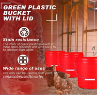 Baril en plastique agricole de haute qualité, résistant aux chutes et durable, de qualité alimentaire