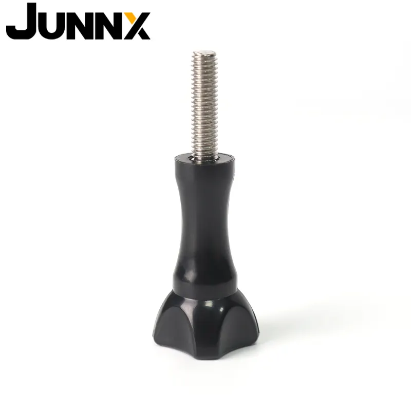 JUNNX-Accesorios de cámara de plástico ABS, tornillo largo Go Pro para Gopro Hero 10, 9, 8, 7, 6, 5, 4, 3, montaje monopié SJ4000