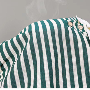 Sudadera Polo para Niños, Primavera-Otoño, Nuevo Estilo, Manga Larga, Cuello Solapa, Rayas, Sudadera para Bebé, Personalizable, Venta al Por Mayor - Product Image 2