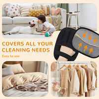 Gant réutilisable en polyester électrostatique pour l'élimination des poils de chat et de chien, personnalisable avec logo OEM/ODM pour canapé, tapis, vêtements et siège de voiture