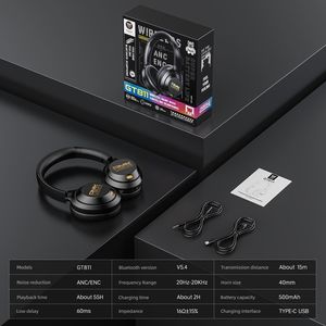 Auriculares Inalámbricos para Juegos <span class=keywords><strong>ONIKUMA</strong></span> GT811 de la Mejor Calidad, Ligeros, con Cancelación de Ruido ANC ENC Multimodo y Bluetooth - Product Image 4