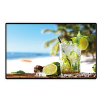 Écran LCD 4K HDR mural commercial de 85 pouces pour intérieur, avec logiciel de gestion Android/PC et écran tactile capacitif (garantie 2 ans)