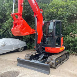 Pelles sur chenilles Kubota d'occasion certifiées CE avec godet kx163 mini pelleteuse chenille de 6 tonnes Machines d'excavatrices d'occasion du Japon - Product Image 2