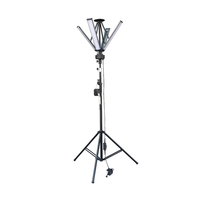 Projecteur LED portable rechargeable TOMAC pour extérieur, 240W, 22000Lm, avec trépied de 3,0M