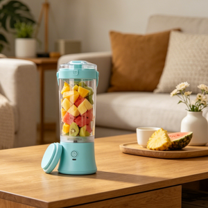 Licuadora Personal Inalámbrica Spout Strap de 4000 mAh con Motor sin Escobillas, 500 ml, Recargable por USB-C, Autolimpiante, Mini Licuadora de Viaje - Product Image 3