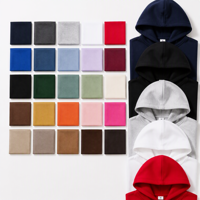Sweat-shirt à capuche pour homme OEM, mélange coton/polyester, tissé uni teint, grammage lourd, col montant, impression sérigraphiée en relief, coupe classique, pull-over